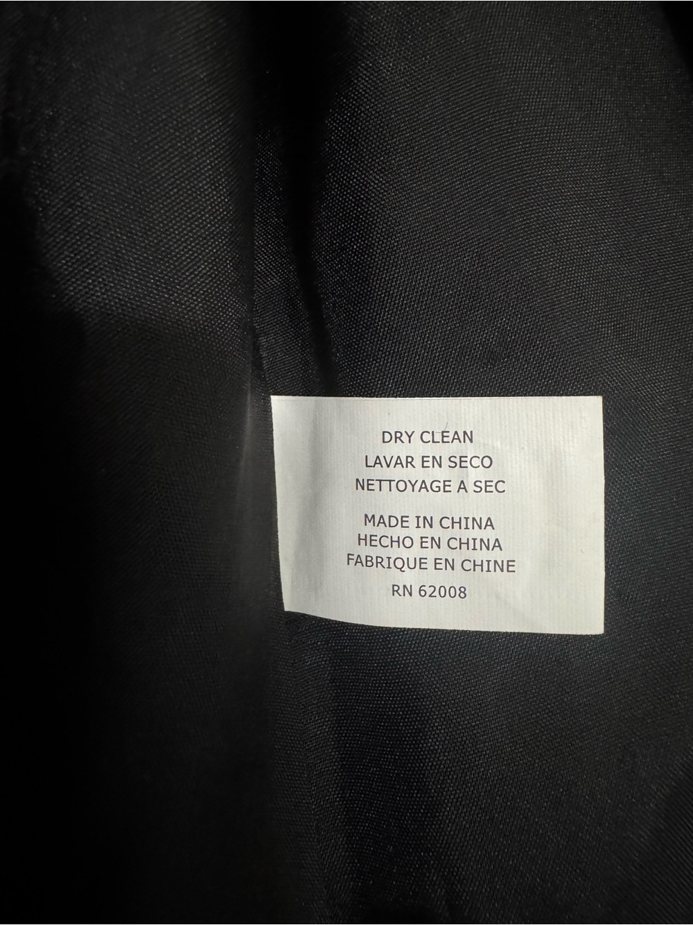 Black and Gray Gothic Tailcoat with Red Trim - Picture 4 of 6